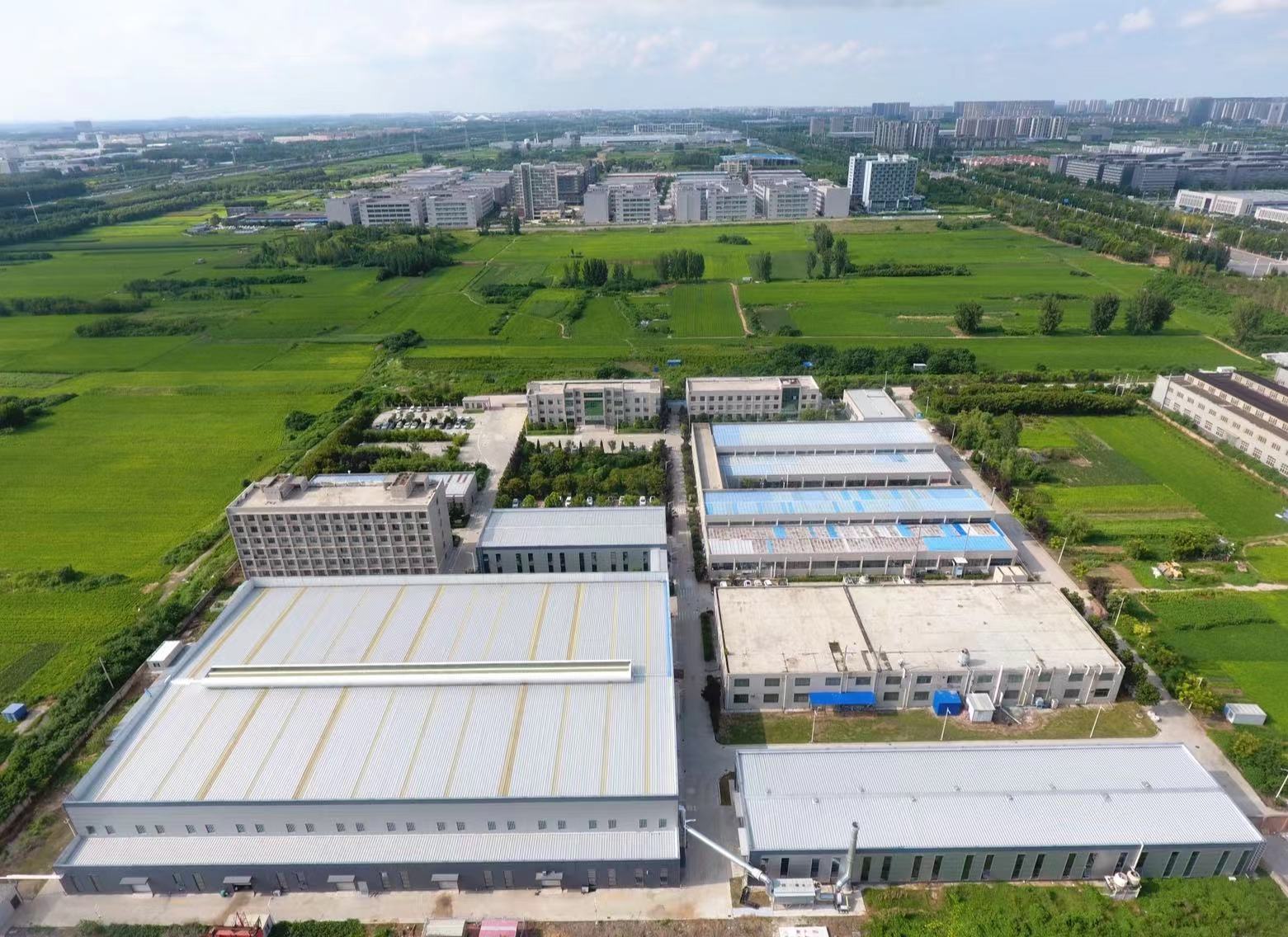 河南晶銳新材料有限公司生產(chǎn)車(chē)間建筑群